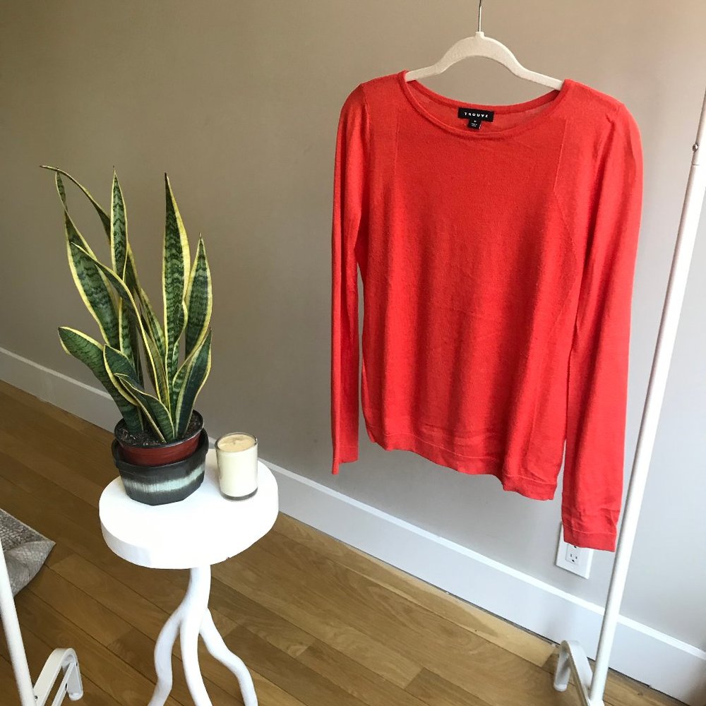 Trouvé Orange Sweater